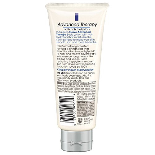 Suave Skin Solutions Advanced Therapy: textura suave que cuida la piel seca