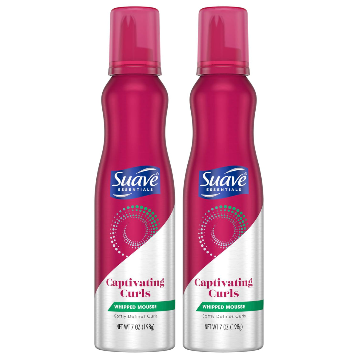 Mousse batido de Suave: textura cremosa para definir rizos sin peso.