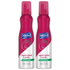 Mousse batido de Suave: textura cremosa para definir rizos sin peso.