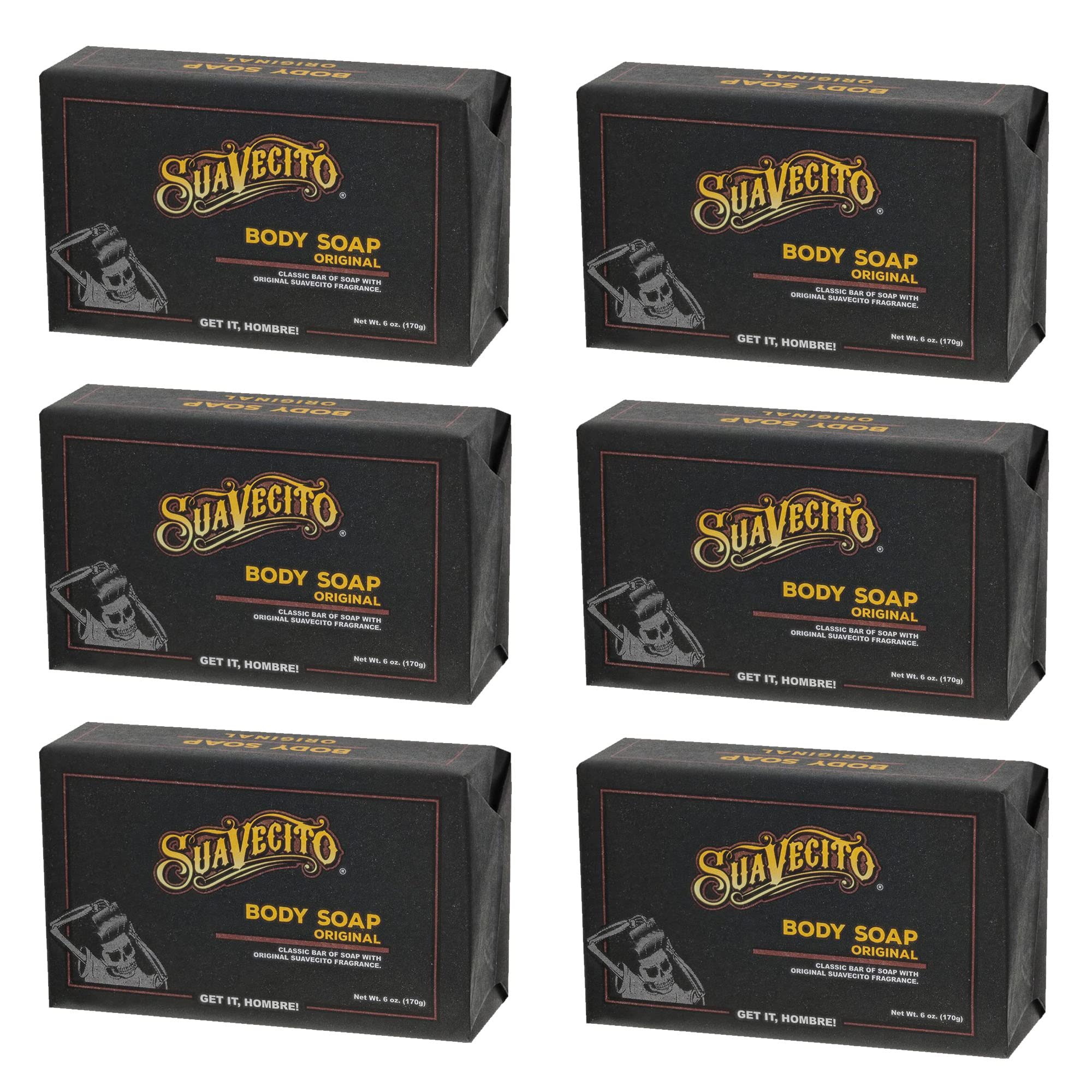 Suavecito fragancia original en barra para cuerpo y manos, limpieza y aroma.
