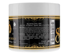 Textura cremosa de Suavecito Pomade Firme facilita peinado suave y uniforme.