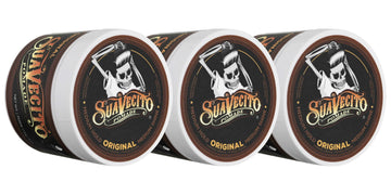 Suavecito Pomade Original Hold, frasco destacado para definición duradera