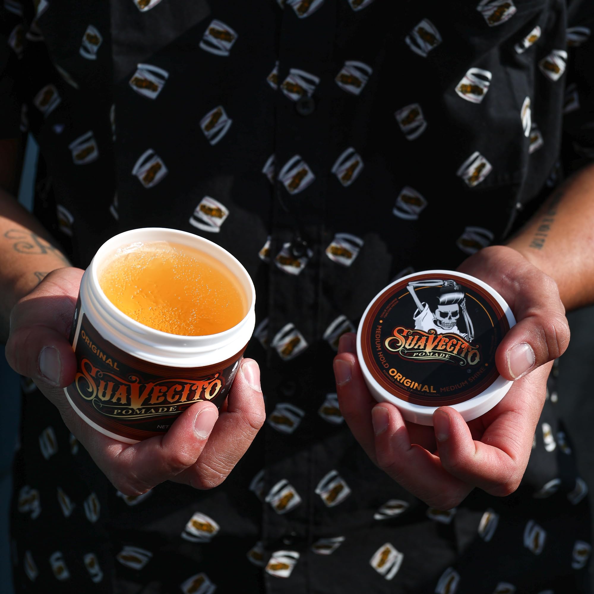 Lavado fácil gracias a la base de agua de Suavecito Original Hold.