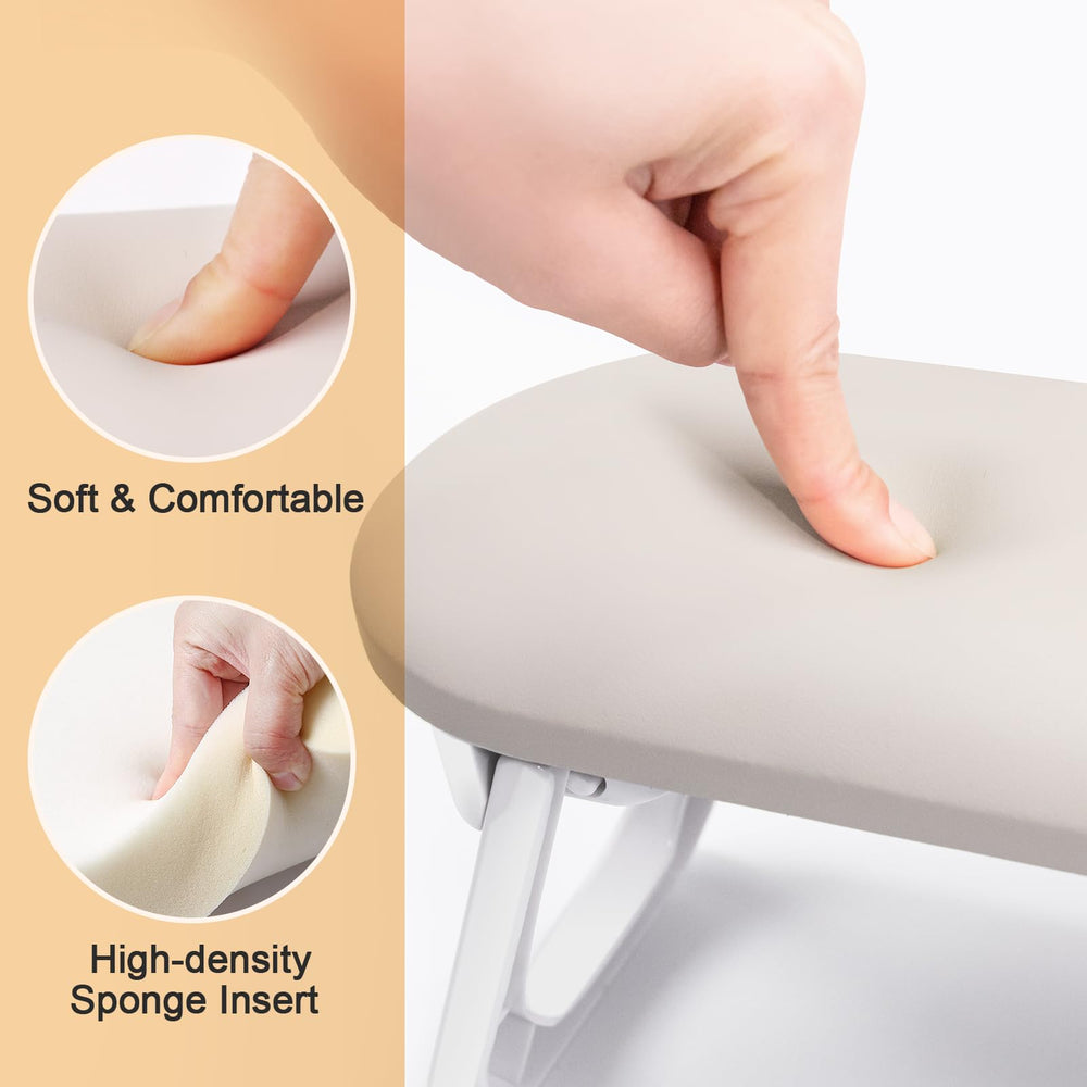 Subay diseño ergonómico para salón de uñas, reduce fatiga del técnico.