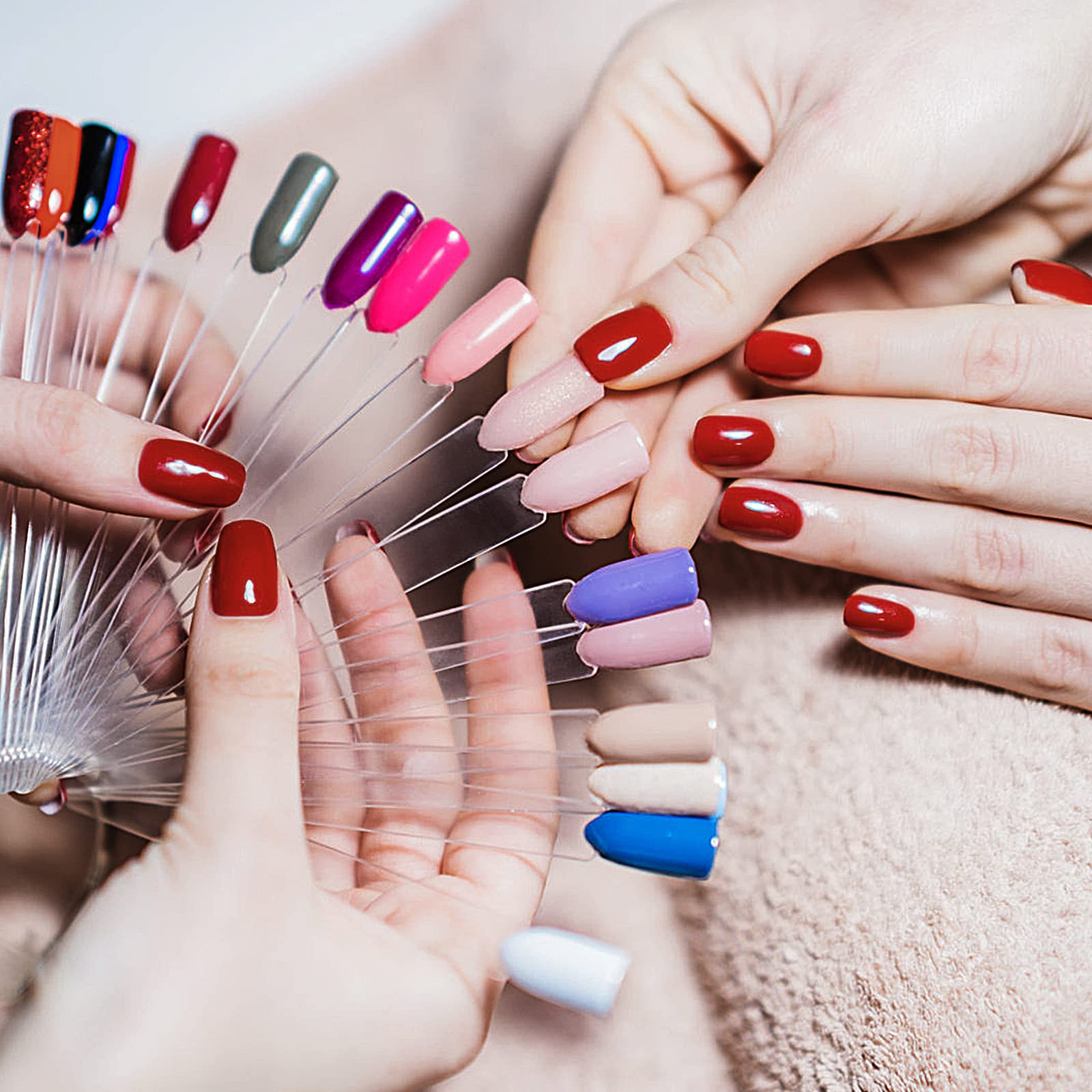 SUBAY Conjunto profesional para entrenamiento de uñas.