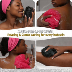 SubSahara esponja fácil de usar para generar espuma abundante con gel.