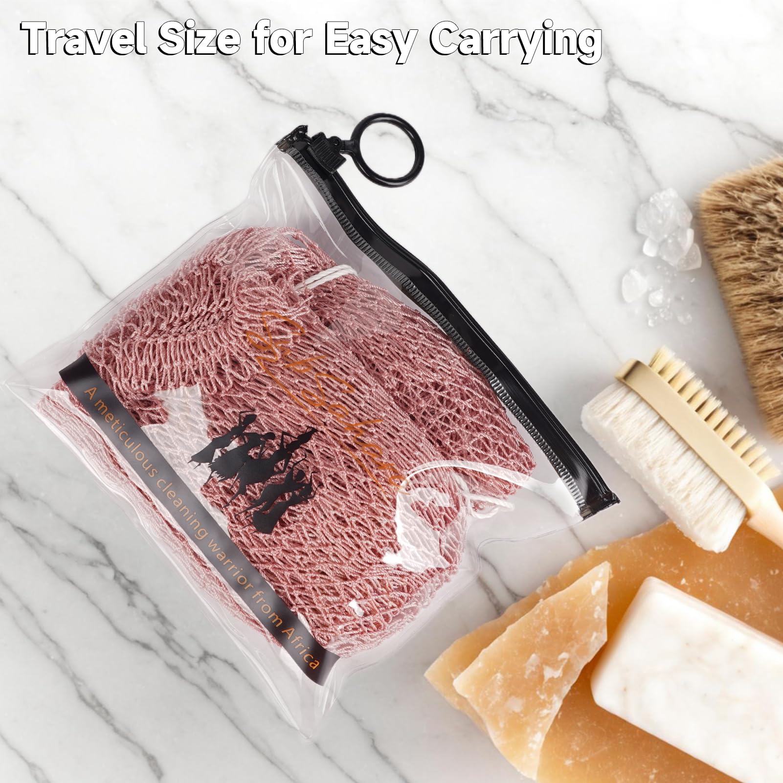 SubSahara esponja de viaje con funda compacta incluida