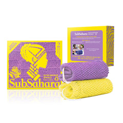 SubSahara esponja red africana auténtica: textura de nudo para exfoliar suavemente la piel.