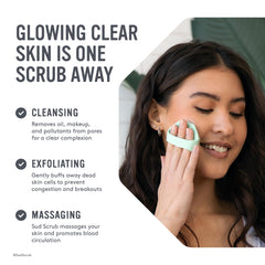 Sud Scrub agarre ergonómico antideslizante para mayor control durante la limpieza