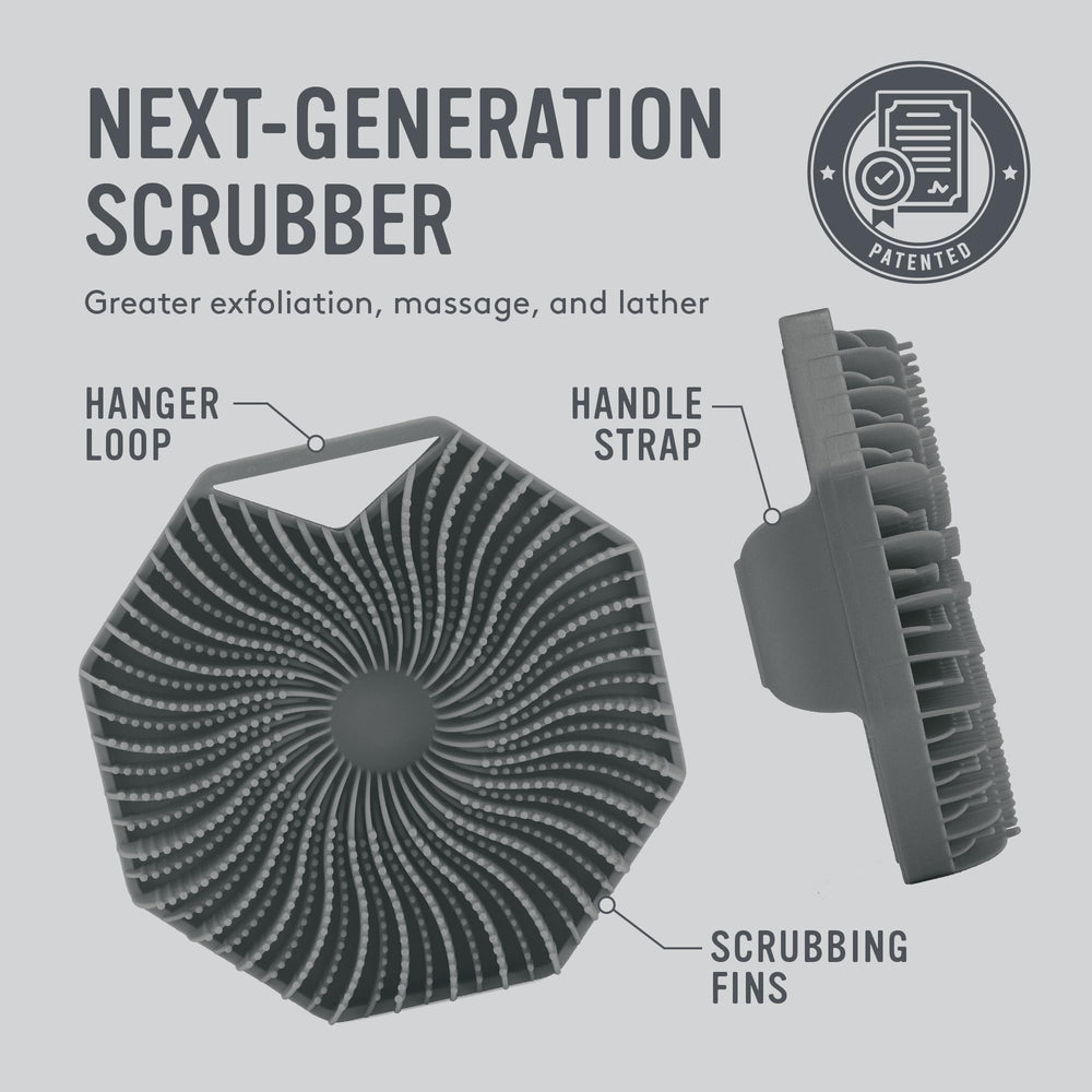 Sud Scrub agarre no resbala con correa y textura antideslizante.