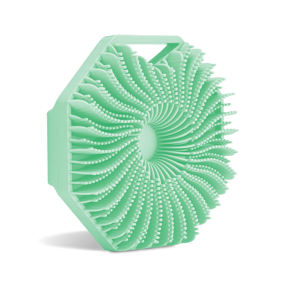Sud Scrub antimicrobiano silicona exfoliante: reduce olores y mantiene la higiene en la ducha.