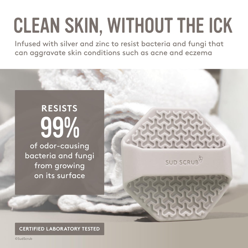 Sud Scrub close-up antimicrobiano, tecnología antimicrobiana para higiene superficial