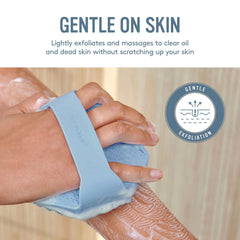 Sud Scrub finas flexibles de silicona exfolian suavemente la piel.
