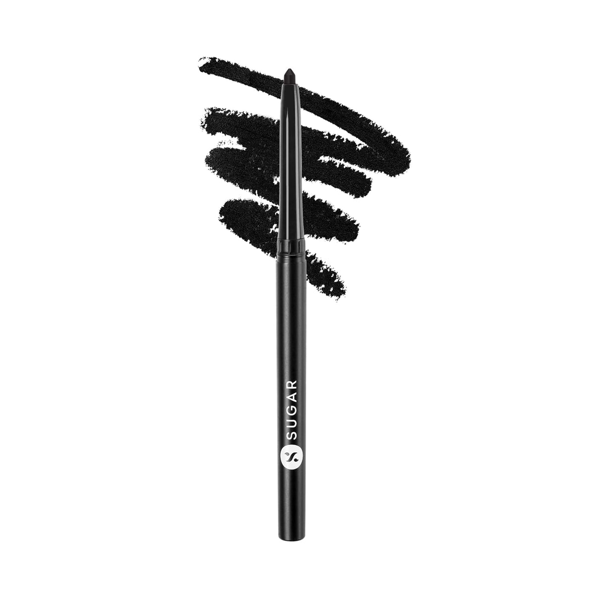 SUGAR Cosmetics Kohl Of Honour Intense Kajal 01 Blackout, aplicación precisa para delineado intenso