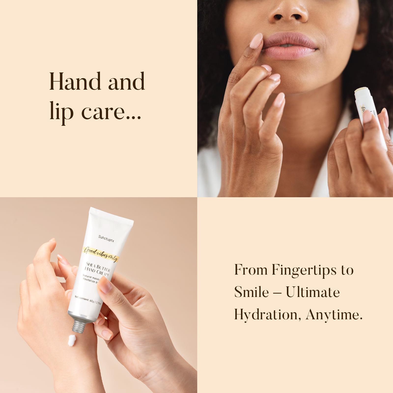 Crème main hydratante Suhctuptx douceur et protection