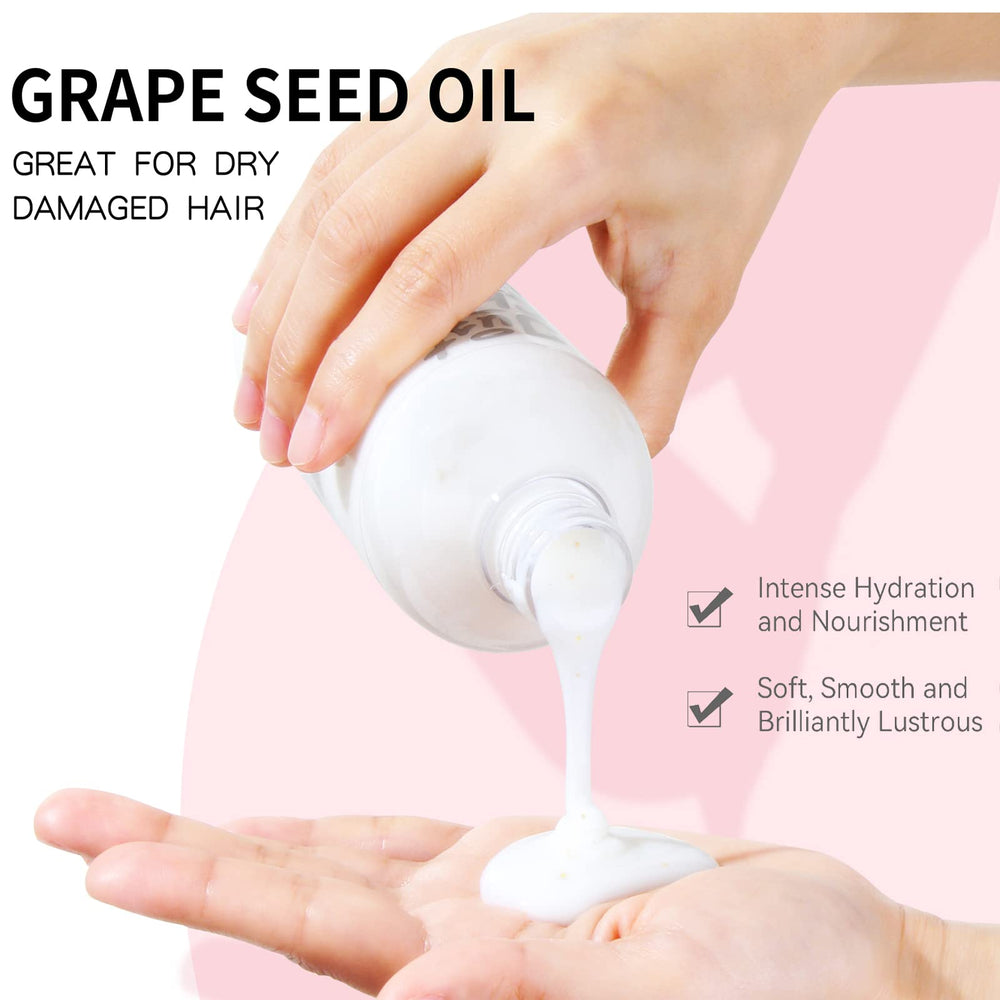 Suisuaie texture crémeuse du soin pour cheveux.
