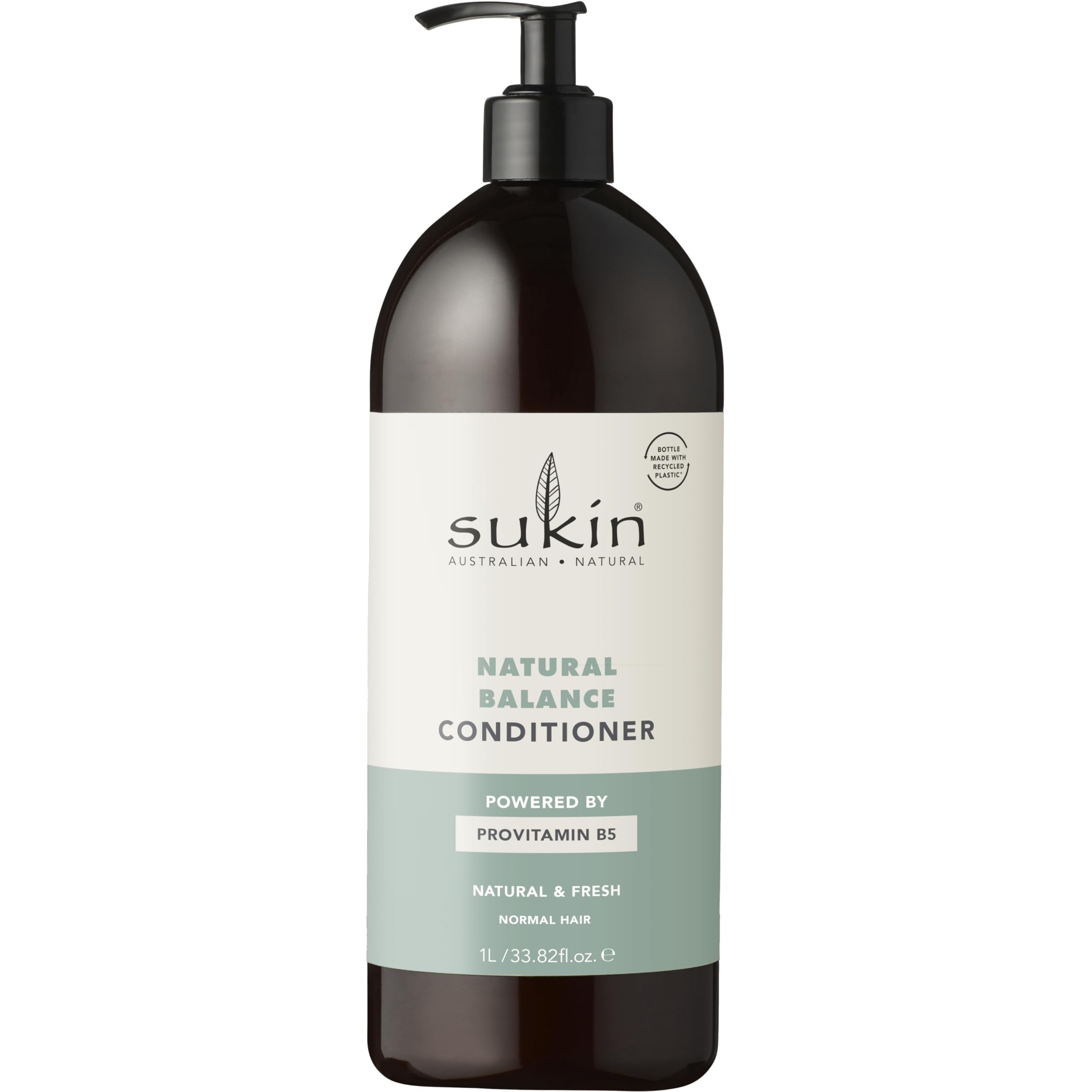 Sukin Balance Natural Condicionador, botella: hidratación suave para el cabello.