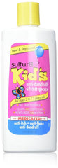 Sulfur 8 Kids anti-dandruff shampoo bottle for gentle scalp care.