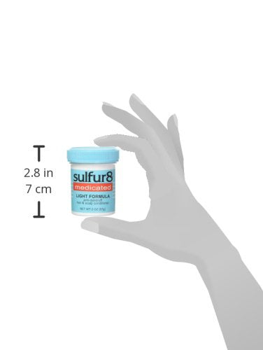 Sulfur8 textura cremosa visible en el envase para una aplicación suave.