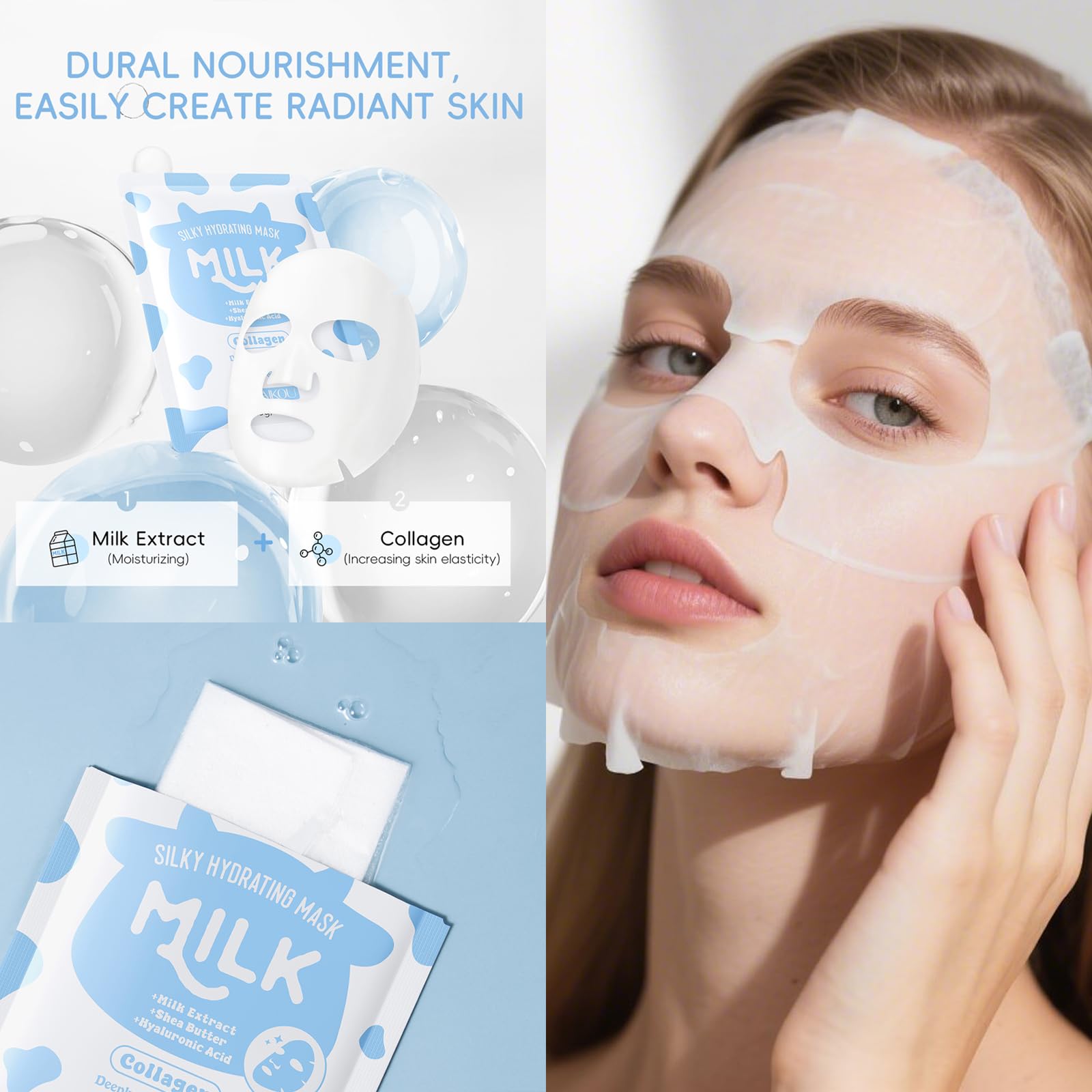 Sulily crema de manos y ojos con leche para cuidado diario.
