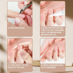 SULLMAR aplicación delicada con la pluma para cuidado de cutículas