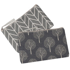 SUMAJU: patrón impreso atractivo en bolsa de cosméticos ideal para regalo práctico.