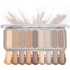 SUMEITANG paleta de nueve tonos mate para looks nude duraderos.