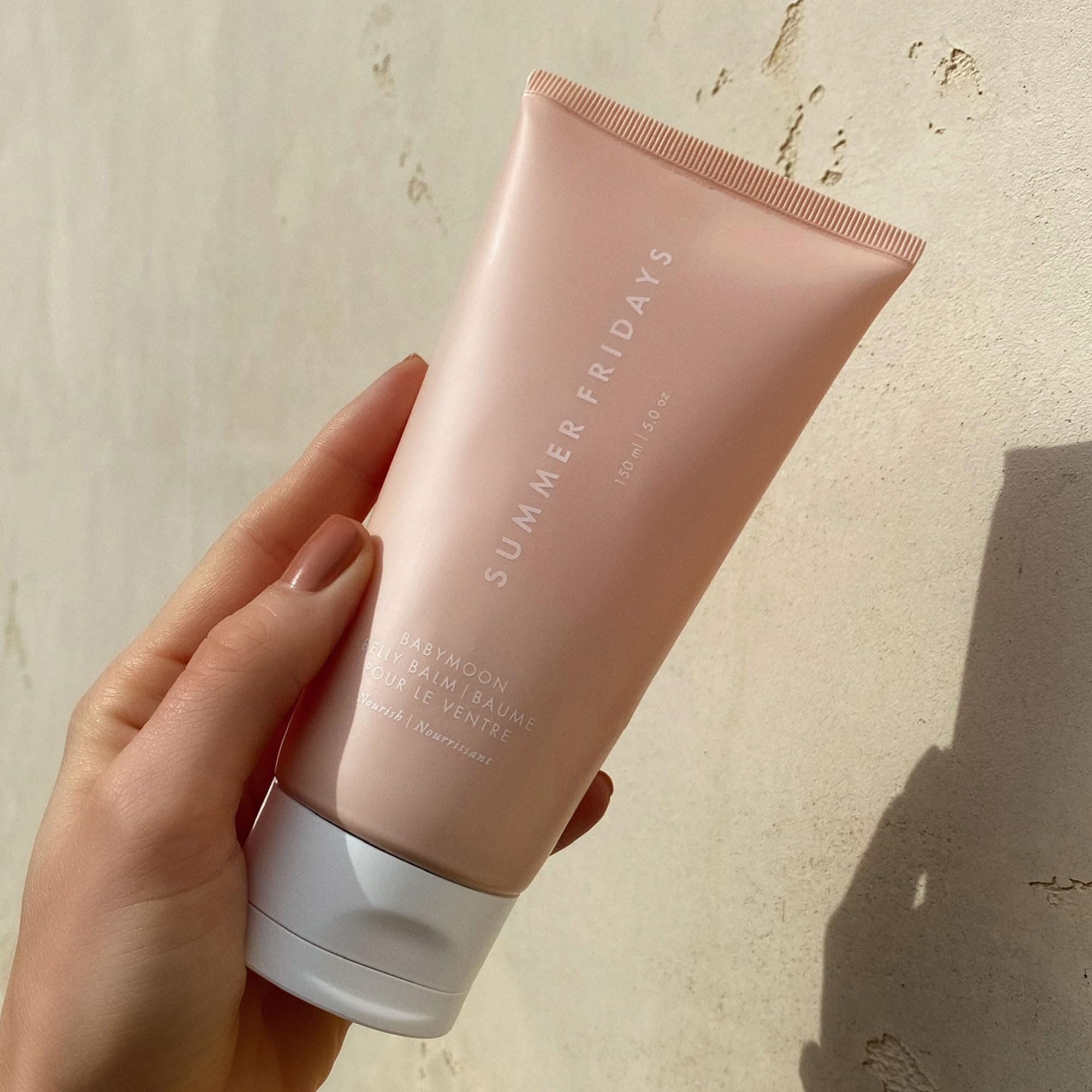 Vitamina E en Babymoon Belly Balm ayuda a mantener elasticidad suave
