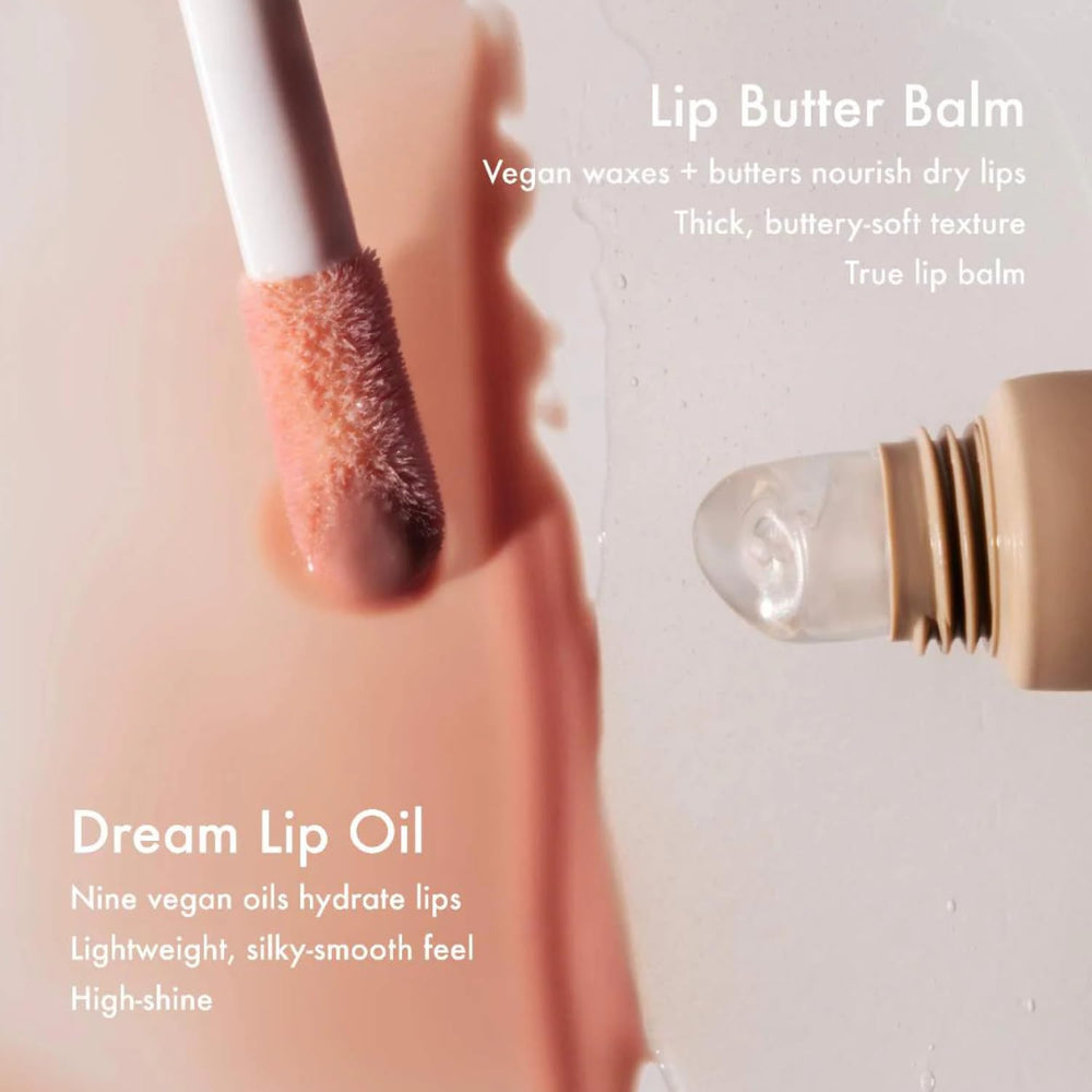 Layering Dream Lip Oil over lipstick to increase shine