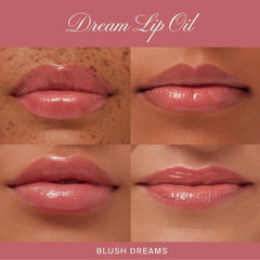 Summer Fridays Dream Lip Oil close-up note on nine-oil blend