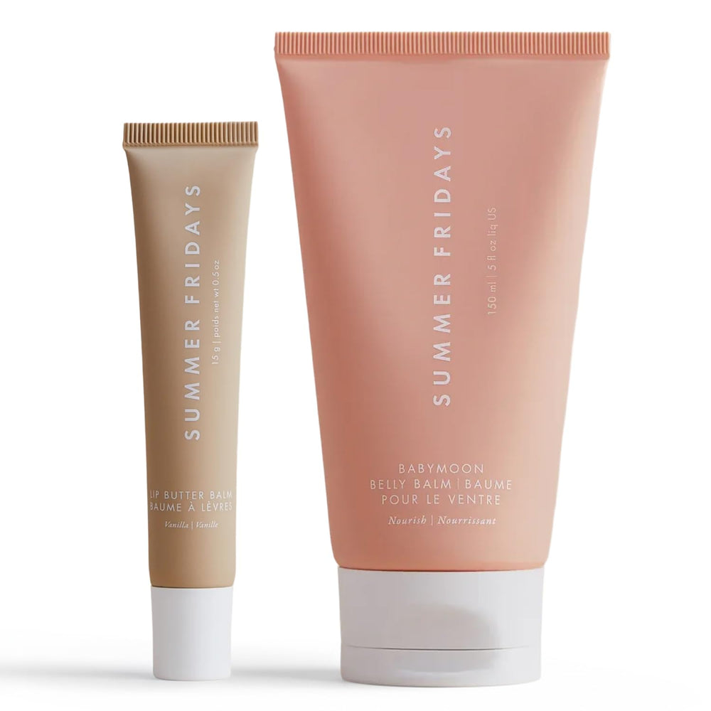 Summer Fridays Lip Butter Vanilla en aplicación suave para labios hidratados