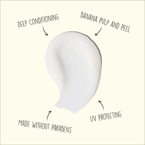 Sun Bum mascarilla para cabello dañado, textura cremosa que mejora la manejabilidad.