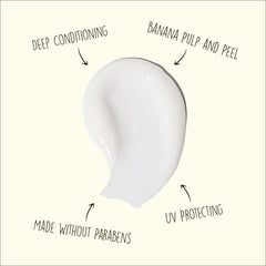 Sun Bum mascarilla para cabello dañado, textura cremosa que mejora la manejabilidad.