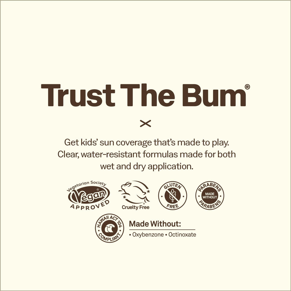 Sun Bum protección amplia probada por dermatólogos para uso diario.