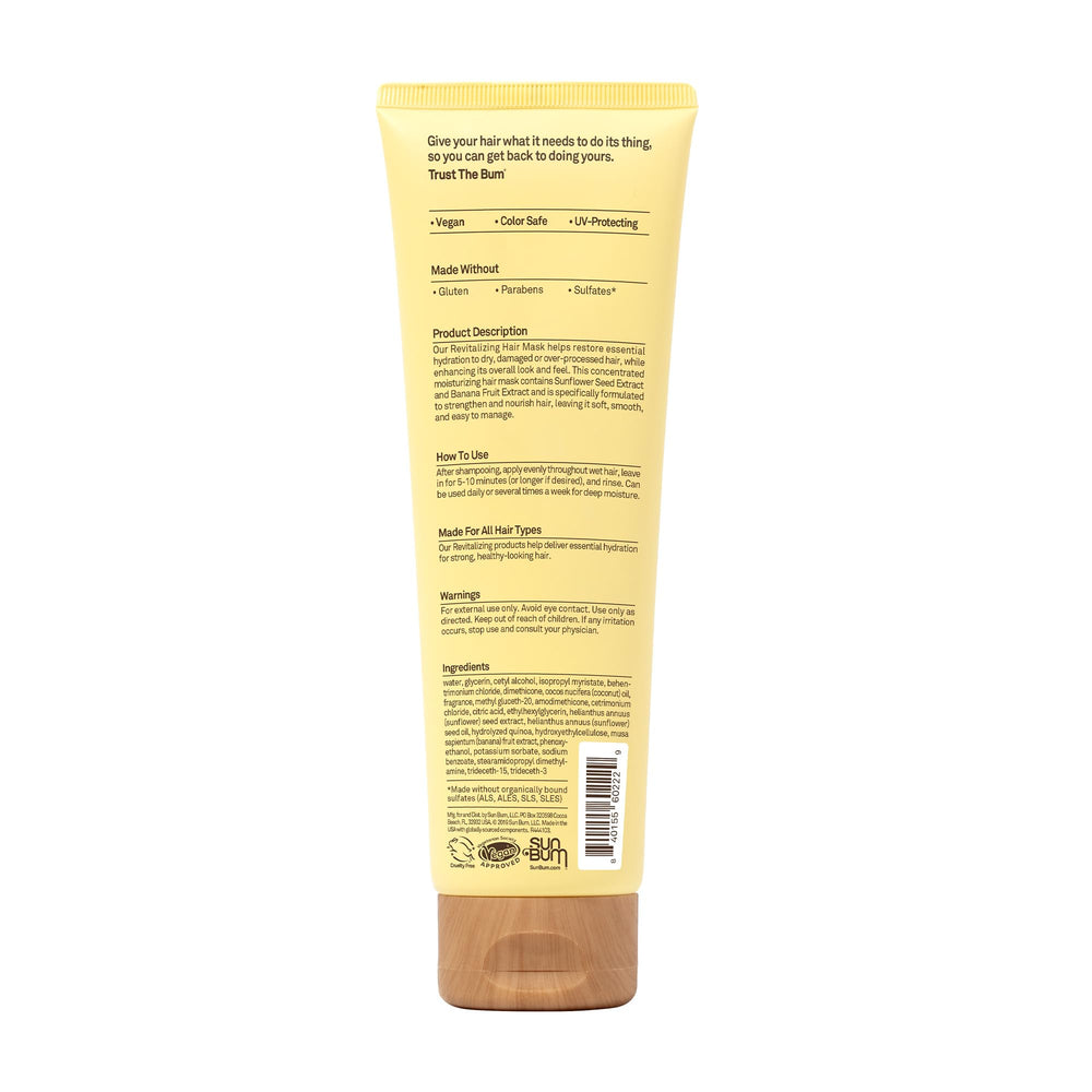 Fórmula vegana y libre de crueldad de Sun Bum para el cabello.