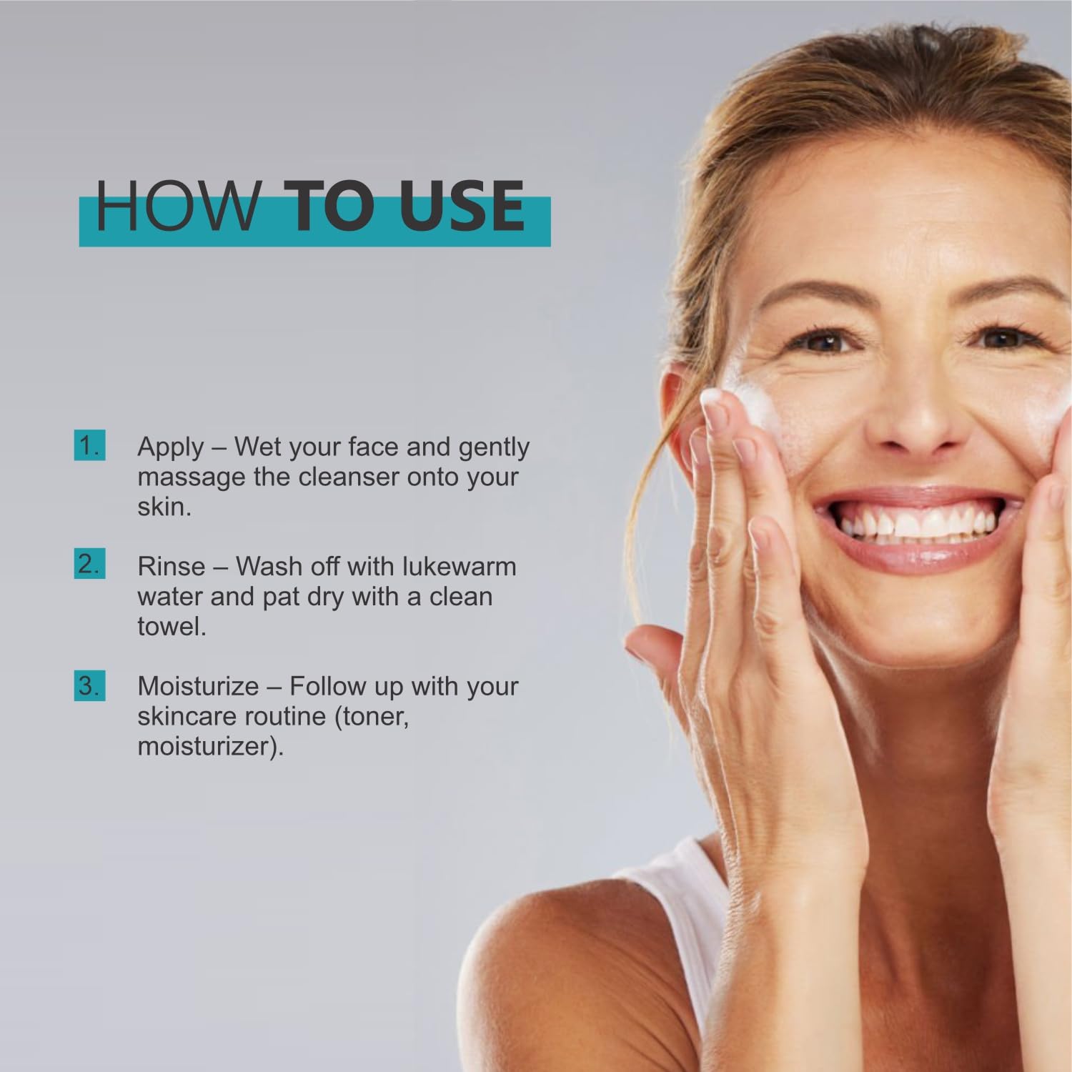 SUN COAST SCIENCES Texture crème qui se transforme en mousse, lavage agréable.
