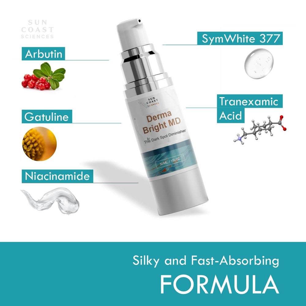 SUN COAST SCIENCES DermaBright MD formato de uso diario.