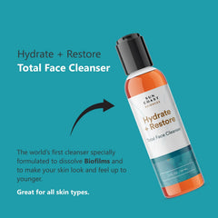 SUN COAST SCIENCES Nettoyant visage emballage, pratique pour la routine quotidienne.