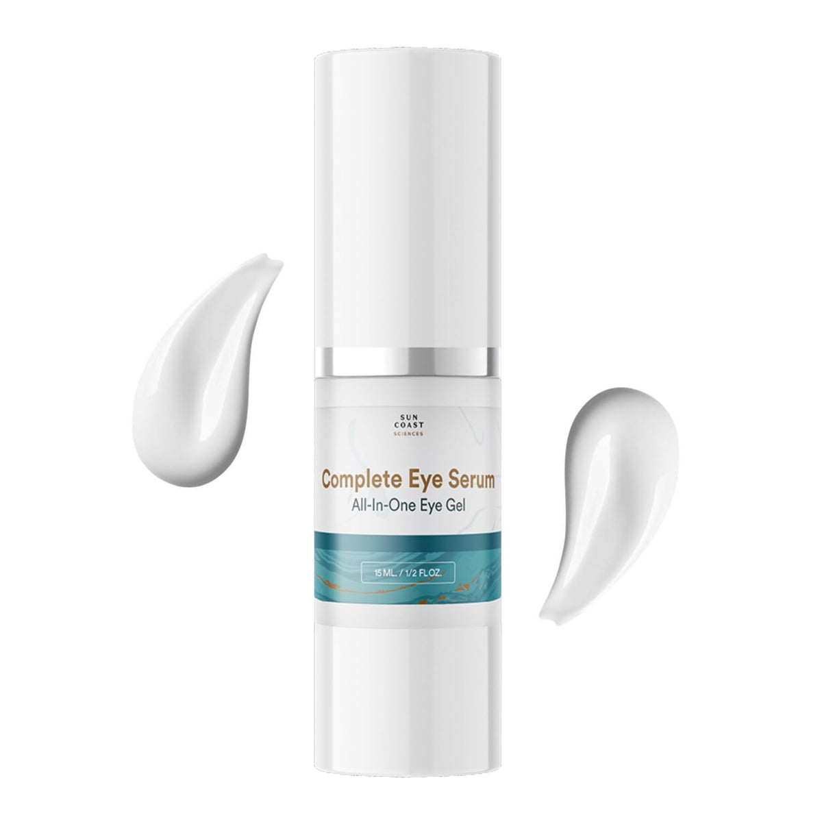 SUN COAST SCIENCES Sérum Ojos Completo, botella para uso diario alrededor de los ojos.