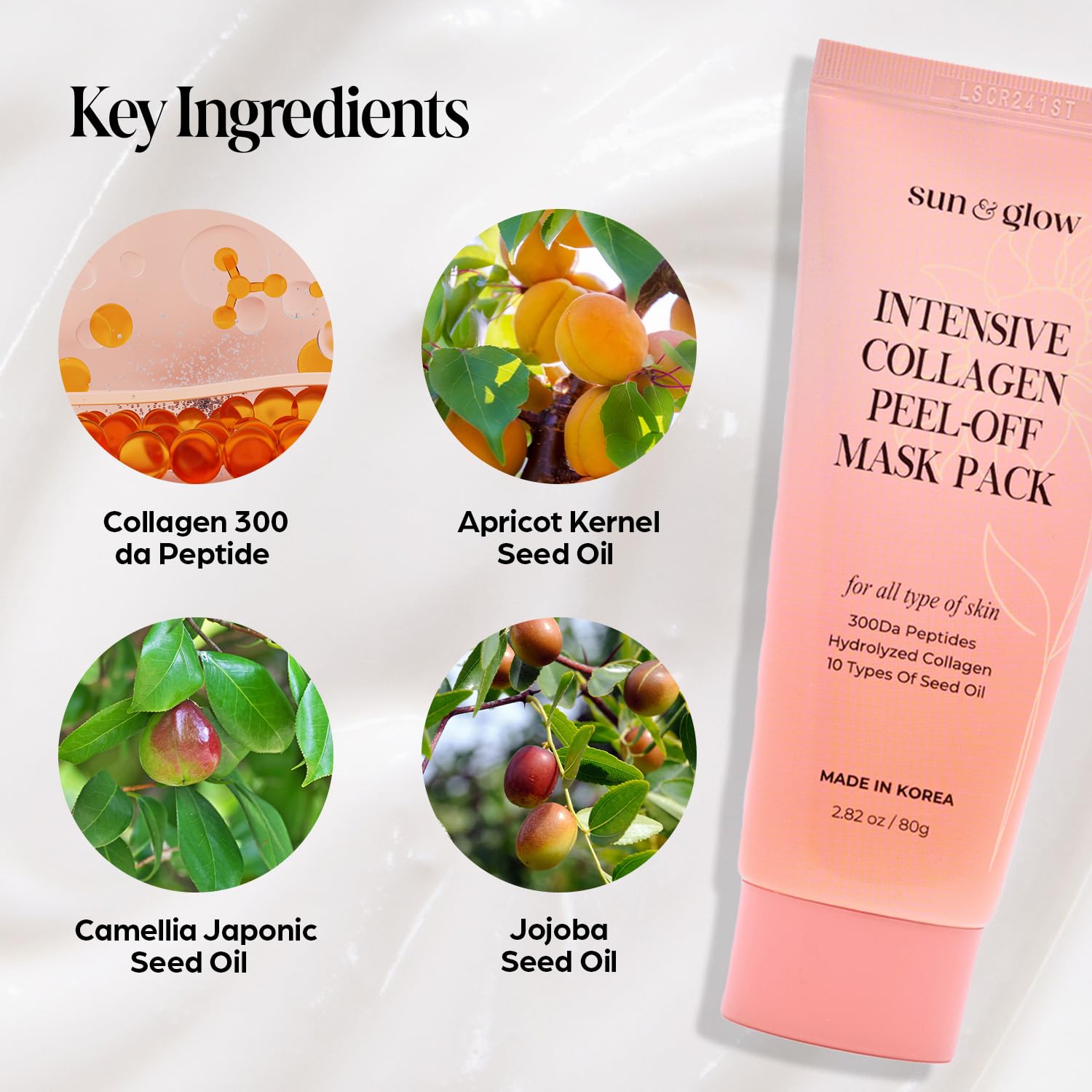 SUN & GLOW aplicación fácil de mascarilla en gel