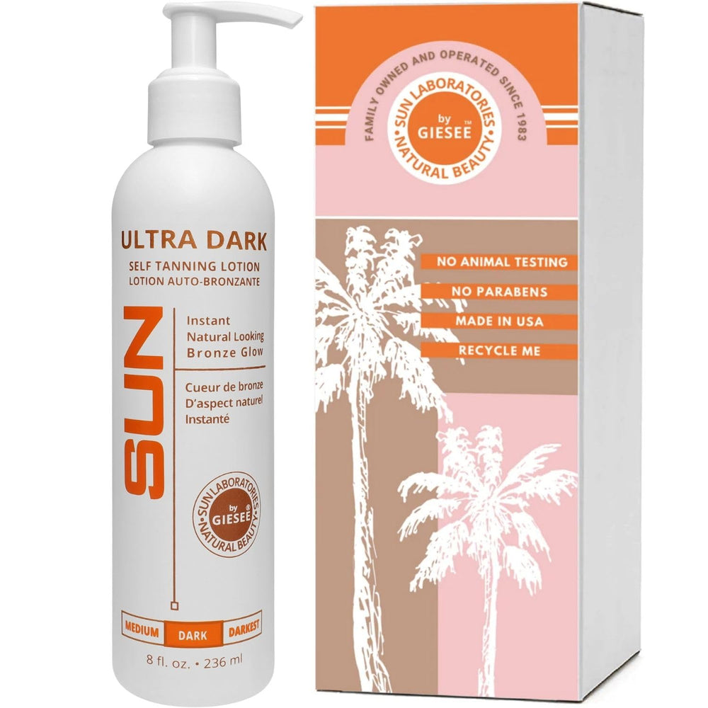 Sun Laboratories de Giesee bronceador sin sol, botella para uso diario