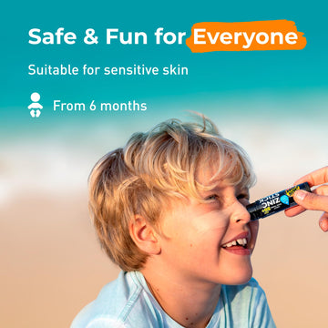 Sun Zapper made in Australia design emphasizes sturdy mineral sunscreen.