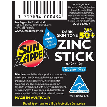 Sun Zapper portable sunscreen stick fits in bags and pockets