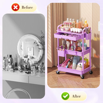 SUNALLY uso multi-escena: perfecto para baño, despacho o sala para cosméticos.