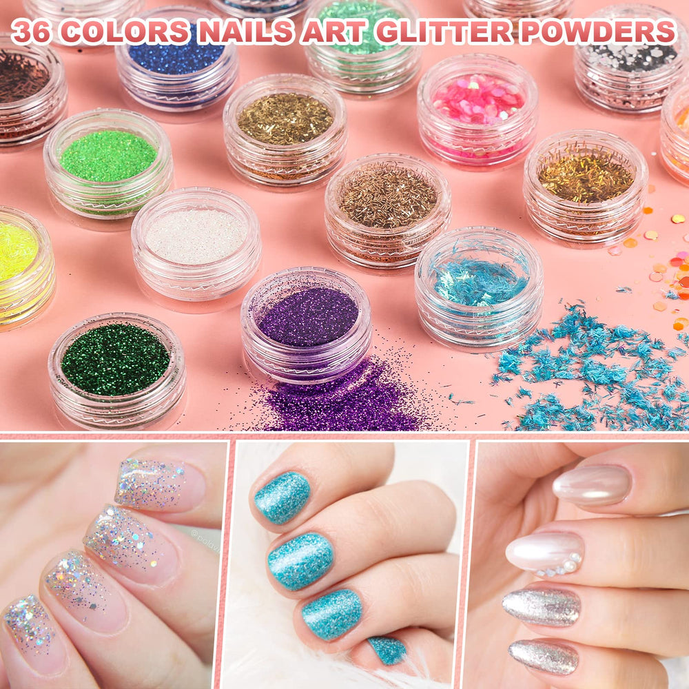 sunbelee kit artes uñas profesional, ideas de diseño