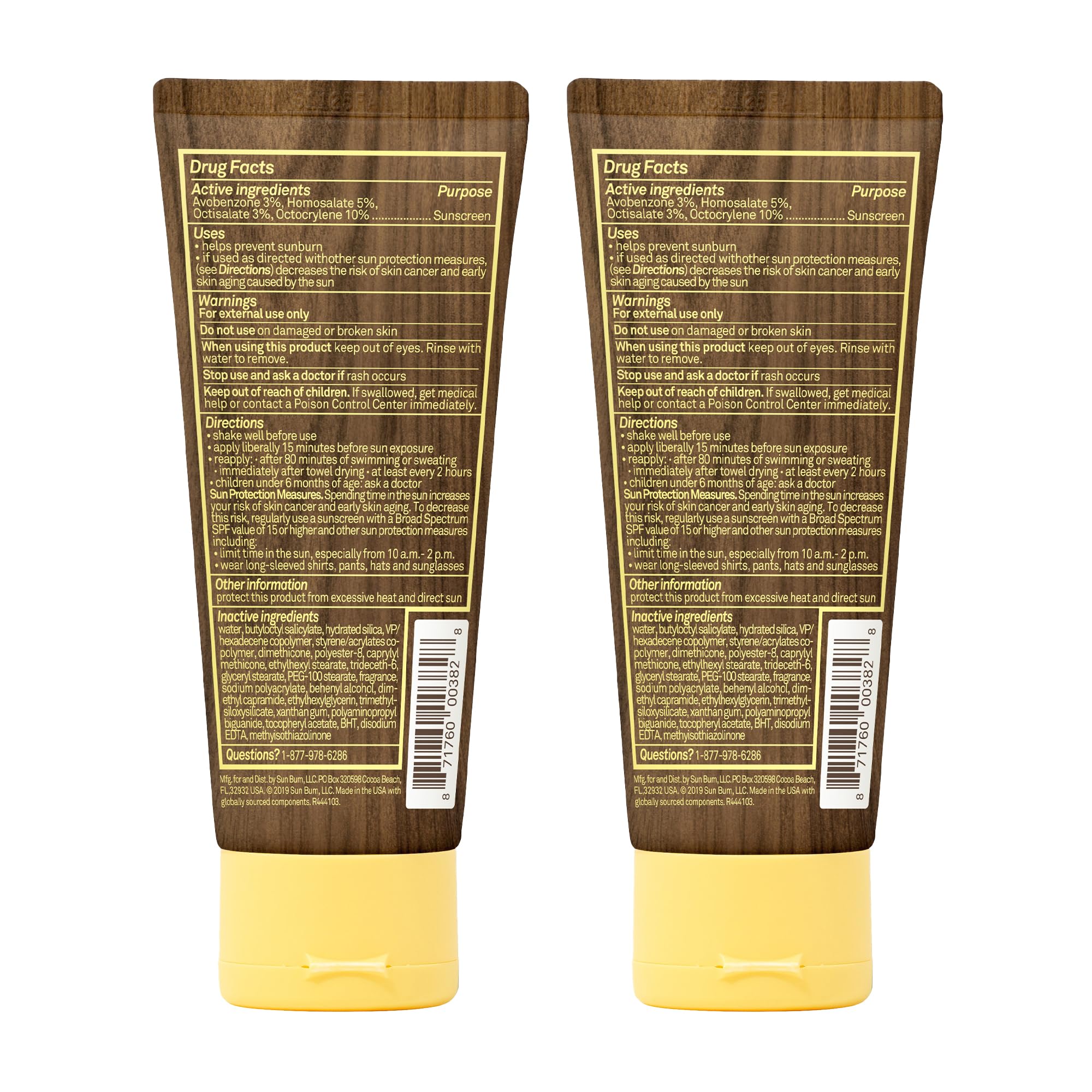 Sun Bum Original SPF30: format pratique 3 oz pour le voyage et le sac de plage.