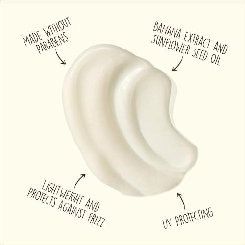 Sun Bum Revitalizing Air Dry Cream texture close-up, smooths flyaways as it dries.