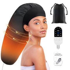 Gorro calentador SUNCANDXY para acondicionamiento profundo con calor suave y uniforme.