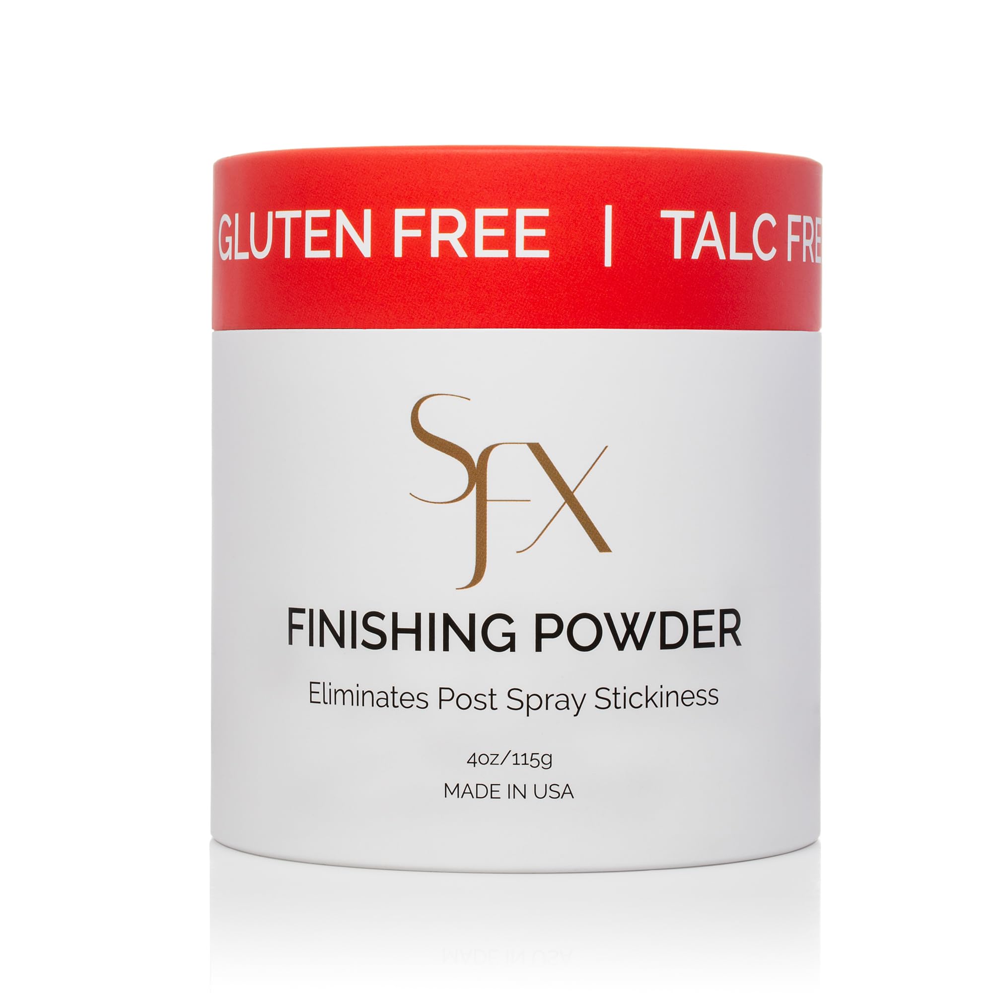 SunFX poudre translucide sans talc, fini léger et respirant.