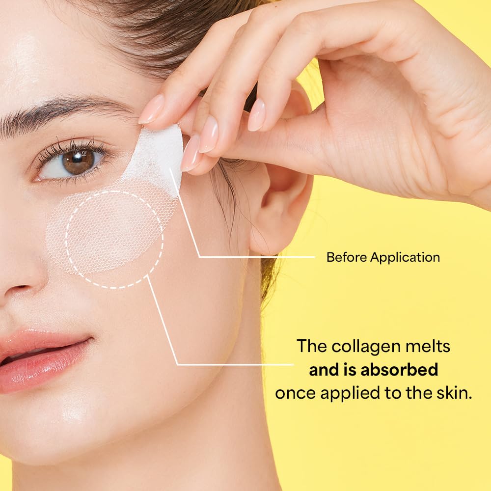 Aplicación suave SUNGBOON EDITOR, parches de colágeno para áreas sensibles.